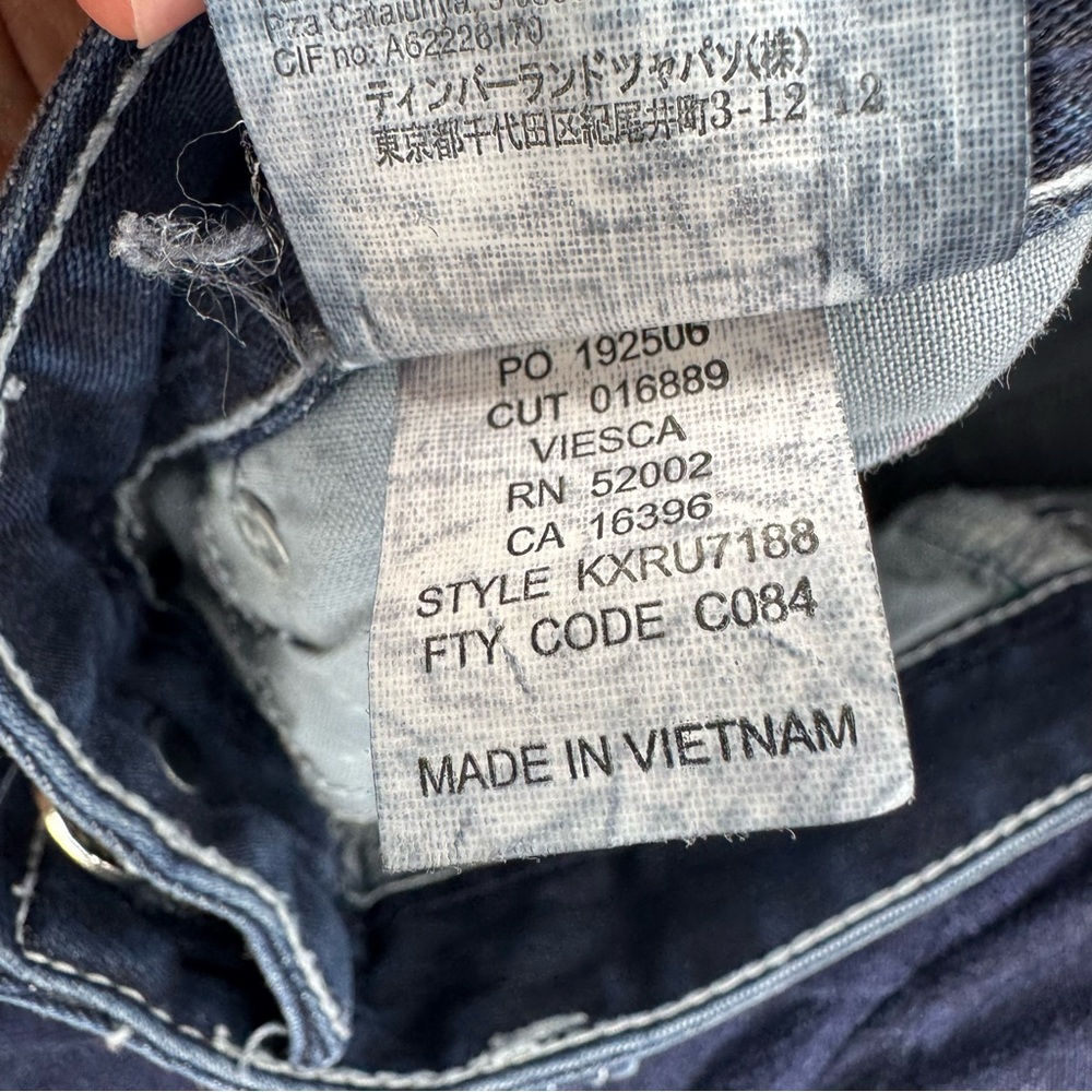 D&G Dolce & Gabbana Low Rise Dark Wash Slim Straight Jeans Size 26 - Picture 9 of 12